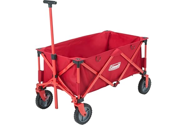 コールマン(Coleman) キャリーカート アウトドアワゴン 耐荷重約100kg ストッパー付 コンパクト収納