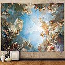 タペストリ　絵画 Amazon.co.jp: LB 日本の水墨画 自然の風景 タペストリー 富士山