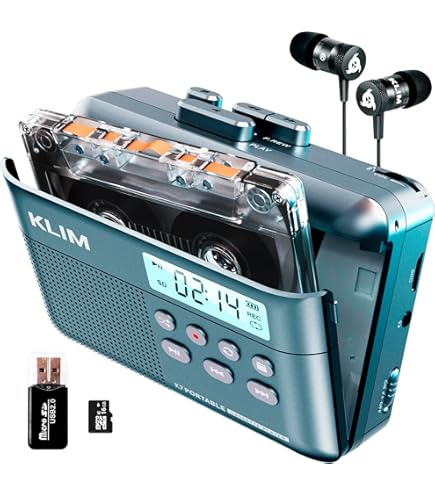 Gracioso Portable Cassette Player Recorder Converter,Cassette To MP3 Via SD Card - View #12