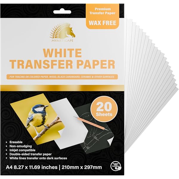 Papel Transfer Para Tela Oscura Saal Papel De Tansfeencia Sin Cea, 12-1/2 Pulgadas X 12 Winky Paper