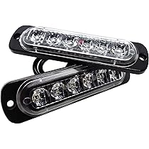 PIAA LED デイライト 6個セット PIAA ピア デイタイムランプ LED 薄型タイプ 6000K 130cd/600cd