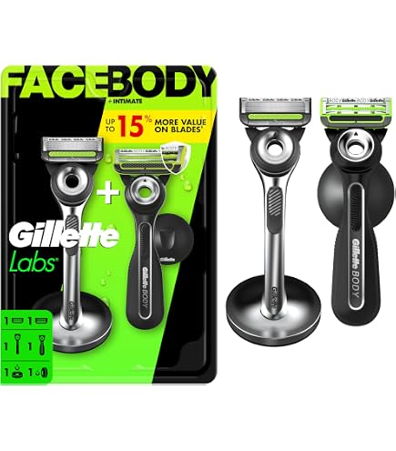 Amazon.co.jp: GilletteLabs 角質除去バー付きメンズシャープホワイト