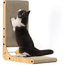 山猫 Amazon | FUKUMARU 猫用L字型スクラッチャー 小型 猫 猫用 爪