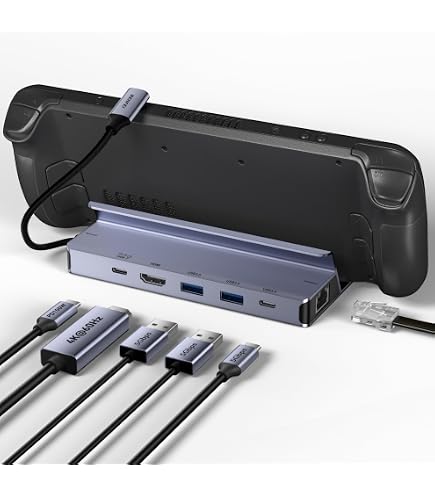 Amazon.co.jp: 【整備済み品】STEAM DECKドッキングステーション 純正
