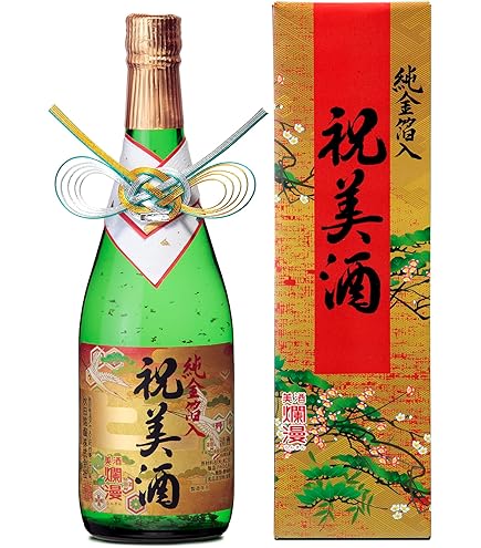 Amazon.co.jp: 月桂冠 (歳暮 ギフト 飲み比べ) 大吟醸・純米吟醸純金箔
