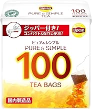リプトン  ピュア&シンプルティーバッグ 100袋×3個