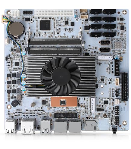 Amazon | N100 i3-N305ミニITXマザーボード6ラックNAS組み合わせ,6