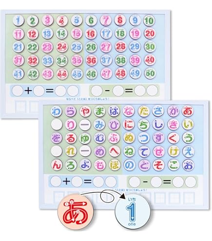 Amazon.co.jp: くもん出版 【すうじの感覚を育むセット】 磁石すうじ盤