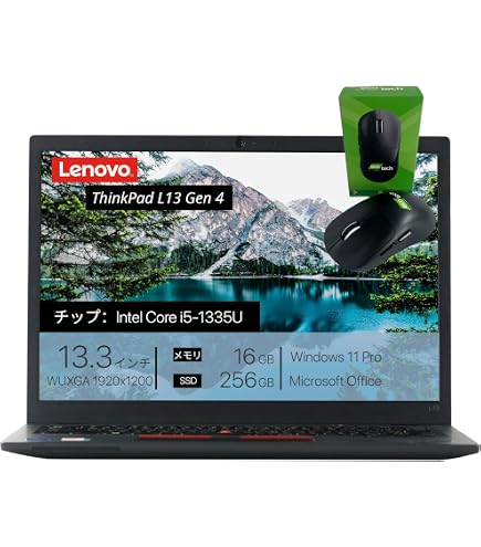 Amazon.co.jp: 【整備済み品】Lenovo ThinkPad L13 Gen 4 ノート