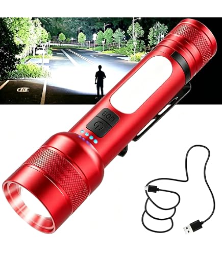 Amazon.co.jp: ZunkTopOne LED懐中電灯 ハイパワー 10000ルーメン 超