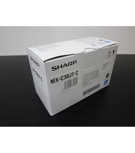 SHARP複合機用トナー、MX-C32JTシリーズの4色セット Amazon | シャープ複合機 MX-C300W 用トナー(MX-C30JT-B) ブラック