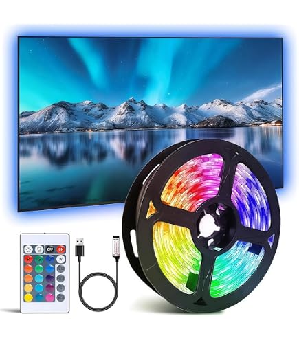 Amazon | LED テープライト 2m 防水 60灯 RGBカラー 全20色 全23発光