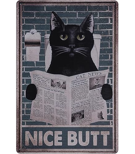 セット○猫8ブリキ看板ヴィンテージ壁掛けパネルアンティーク