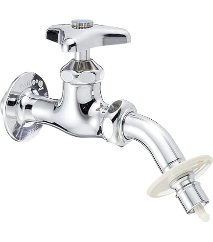 立水栓　721-263-N　レトロシルバー Amazon | カクダイ 立水栓 レトロシルバー 721-263-N | 洗濯機