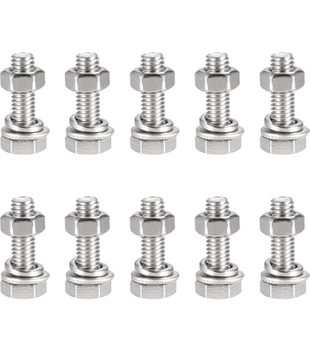 Amazon.co.jp: M6-1.0 ステンレススチール 六角頭キャップねじ