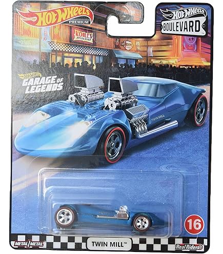 Amazon | HOT WHEELS EXOTICS 3/10, RED TWIN MILL 74/365 50TH