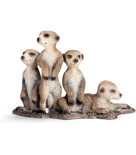 Amazon.co.jp: Schleich シュライヒ ワイルドライフ ミーアキャット(立