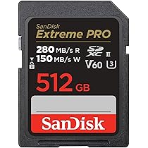 SanDisk 512GB Extreme PRO CFexpress Card Type B - SDCFE-512G