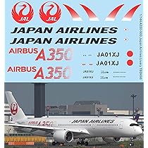 A350-900のシールです Amazon | デカール 水デカール 1/144 Decals for Airbus A350 900