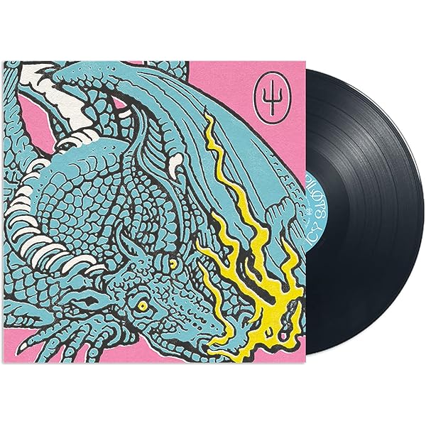twenty one pilots レコード Rare TWENTY ONE PILOTS the lc lp Ohio shaped vinyl record
