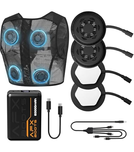 Amazon.co.jp: ウェアラブルエアコン 水冷式ネッククーラー ウェアコン