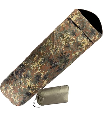 Amazon | MIL-TEC スリーピングバッグ カバー 防水・透湿 3層式