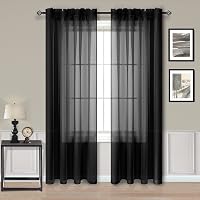 108 black curtains