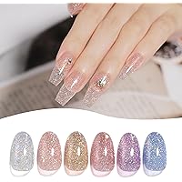 ジェルネイル　ラメ24個セット 楽天市場】ジェルネイル グリッター MOMOグリッター サンド 6個