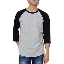 Amazon | [ティーシャツドットエスティー] ロンT 7分袖 ラグラン