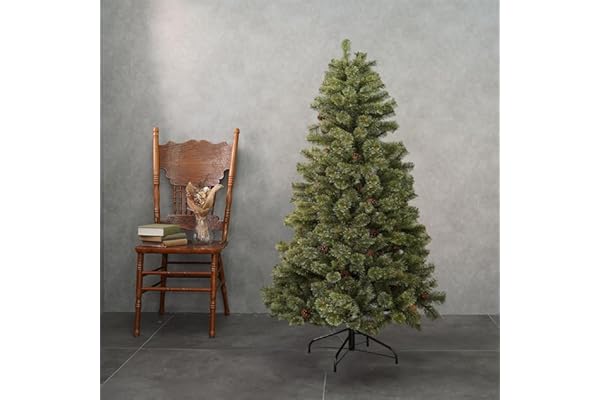 7life クリスマスツリー 150cm ヌードツリー 高級 おしゃれ ツリー 150 Christmas tree 枝増量 高濃密度枝 本物そっくり 本物松ぼっくり 組立簡単 収納箱付き 収納便利 北欧 クリスマス プレゼント