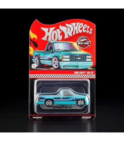 Amazon | Hot Wheels 1990 シボレー 454 SS - RLC (2023)。 | ミニカー