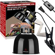 Amazon.co.jp: ANJOJOA 爬虫類 ライトドーム 14cm【高反射効率