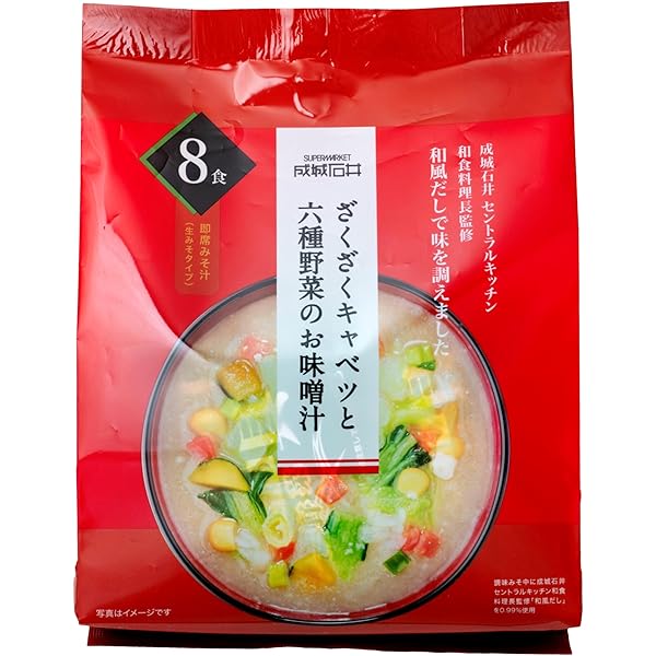 お味噌汁 Amazon | 成城石井 とろとろめかぶと四種海藻のお味噌汁 8食入