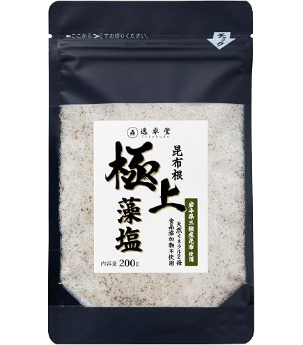 Amazon.co.jp: 120g 2袋 / もしお 淡路島の藻塩/海藻灰から淡路島の