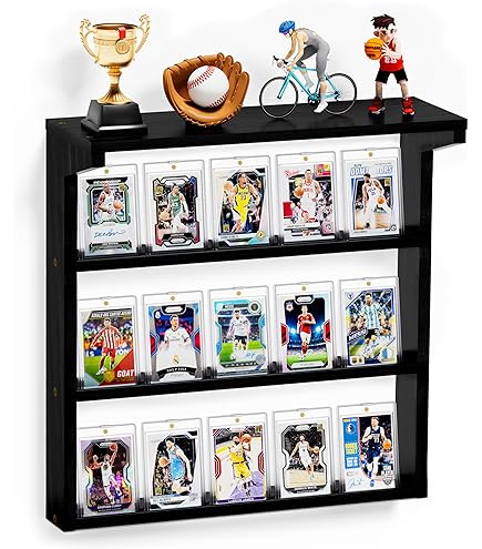 LED Light Up Display Stand For Sports Cards - Color Changing Remote For Graded Slabs & Top LED Light Up Display Stand For Sports Cards - Color Changing Remote For Graded Slabs & Top