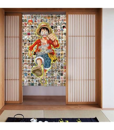 ワンピース　モンキー・D・ルフィ 　暖簾　のれん ワンピース モンキー・D・ルフィ 暖簾 のれん Amazon