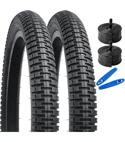 Amazon | YunSCM 2本セット,20 2.35 タイヤ,20x2.35 58-406 自転車