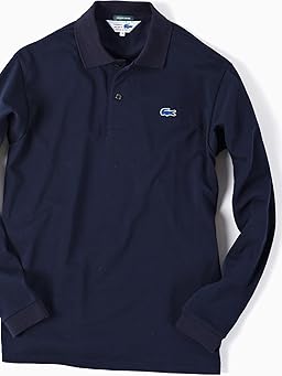 シップスがラコステに別注したサーモライト長袖ポロシャツ、ヘンリー