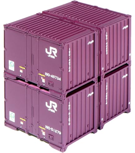 Amazon | カトー (KATO) 2段積みコンテナ19D 旧塗装・4個口 6組入