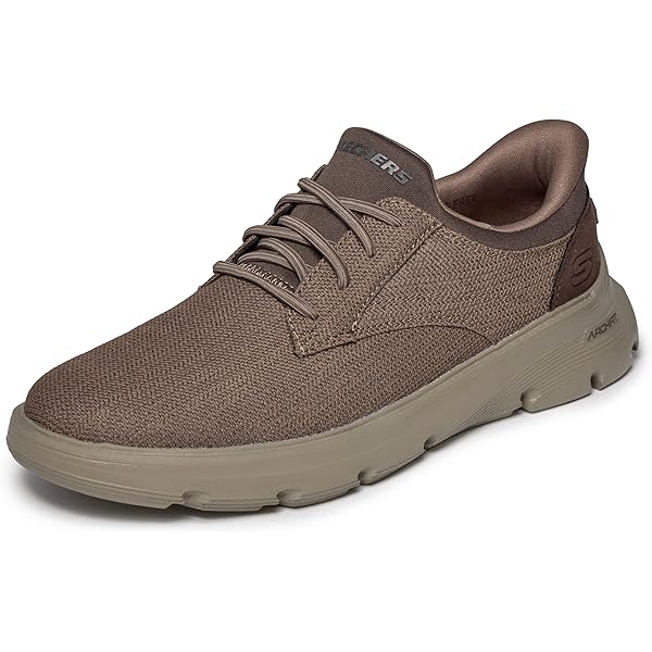 Amazon | Skechers メンズ Cyrus-Shaw, ブラック, 25.5 cm | SKECHERS