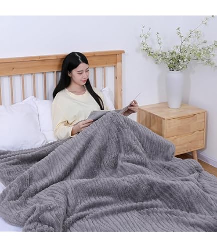 Amazon.co.jp : Koramaku 電気毛布 敷き 掛け【表面兎毛調+裏面