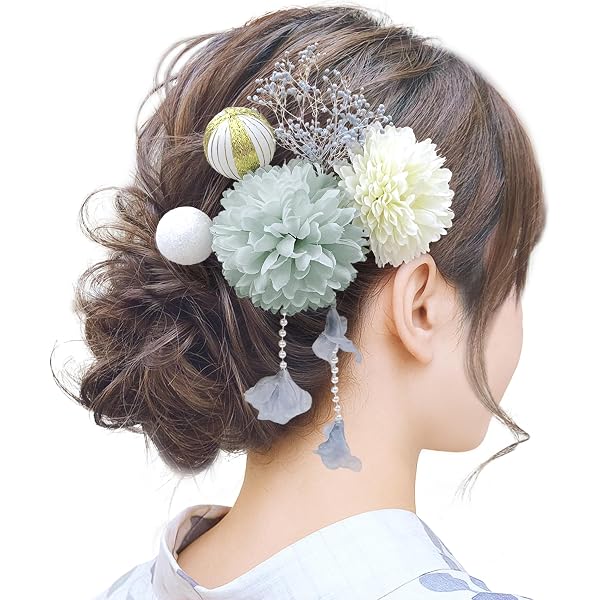 | [JOMA E-Shop] 髪飾り 成人式 卒業式 和装 結婚式 袴 造花