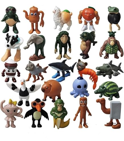 Amazon.co.jp: [12点入り]イタリアン ブレインロット フィギュア 高さ