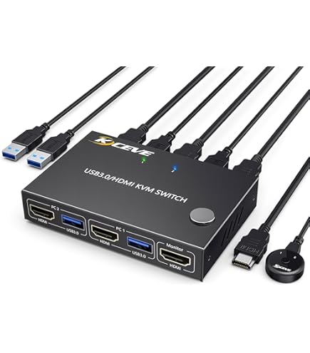 Amazon.co.jp: TESmart KVMスイッチ 16ポート HDMI | 4K 30Hz Ultra HD