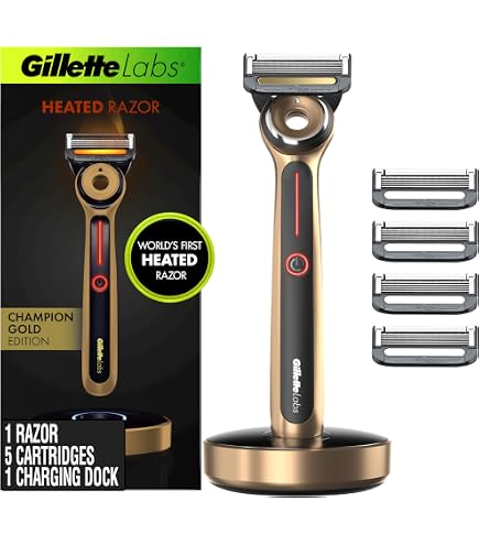 Amazon.co.jp: ジレット Gillette Labs ヒーテッドレーザー 髭剃り