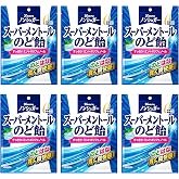 カンロ ノンシュガースーパーメントールのど飴 80g×6袋