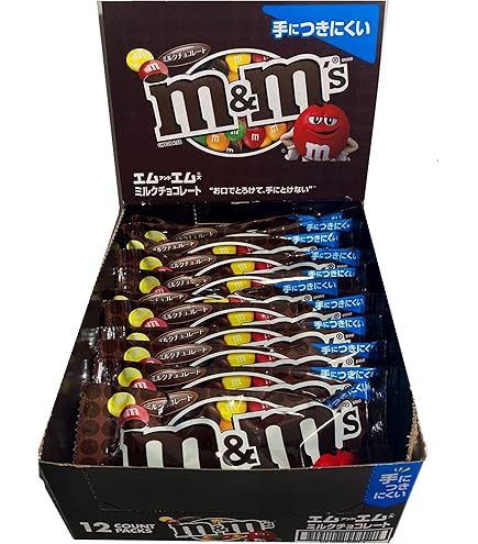 Amazon | マースジャパン M&M'sミルクチョコレート40g×12袋 | マース