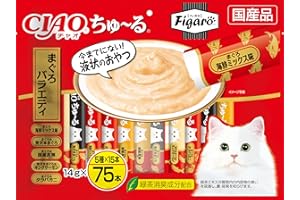 Figaro(フィガロ) CIAOちゅ~る まぐろバラエティ 14g×75本 猫用おやつ