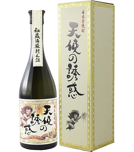 Amazon.co.jp: 西酒造 天使の誘惑 40度 720ml : 食品・飲料・お酒