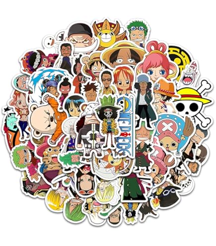 ステッカー 50枚 シール セット アニメ Amazon.co.jp: 50枚 ステッカーセット海賊 コミック 防水デカール
